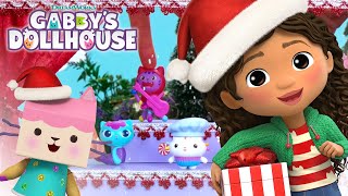 The 12 Days of MeowMas  GABBYS DOLLHOUSE TOY PLAY ADVENTURES [upl. by Ondrea]