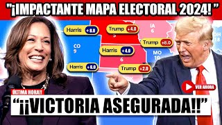 ¡¡VICTORIA ASEGURADA quot¡Impactante Mapa Electoral 2024 – ¡EN TODOS LOS 50 ESTADOS [upl. by Aylsworth]