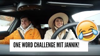 ONE WORD SONG CHALLENGE MIT JANNIK  29012019  ✫ANKAT✫ [upl. by Lachus23]