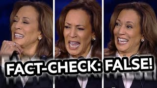 CNN quotFACT CHECKERquot Says Kamala Harris Only Lied ONCE [upl. by Nosle]