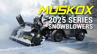 The New Muskox 25 Series Snow Blowers [upl. by Lenhart]