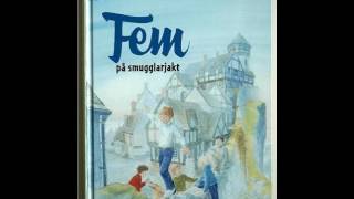 Enid Blyton Fem på smugglarjakt Radioteater Ljudbok [upl. by Einaej]