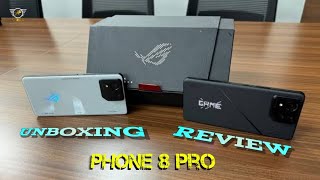 Words most powerfull phone 🔥🔥 ROG phone 8 pro unboxing review ROG 8pro [upl. by Stralka]