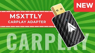 MSXTTLY U2AL9 Wireless CarPlay Adapter Has The Quickest Auto Connect wirelesscarplay [upl. by Akimad67]