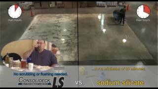 Silicate Showdown vs Consolideck® LS® lithium silicate [upl. by Blackwell607]