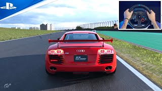 Audi R8 42 ‘07  Gran turismo 7 PS5 gameplay  4K 60fps [upl. by Barthold]