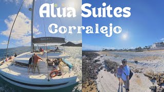 ☀️Our Stay in the Alua Suites  Corralejo☀️ AluaSuites Corralejo Fuertaventura Holiday Travel [upl. by Gerkman]