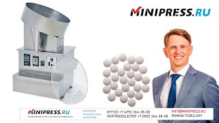 Tabletten und KapselScheibenzählmaschine DT40 Minipressru [upl. by Meghann953]