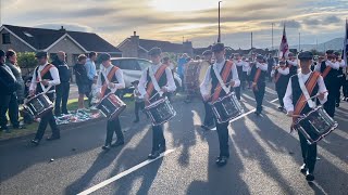 Kilkeel 11th night pageant 2024 full parade [upl. by Eyks952]