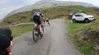 Fred Whitton 2024  Hardknott pass descent [upl. by Ennywg]