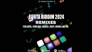 2024 Fiesta Riddim Remixes  Vybz Kartel Rygin King 450 Chronic Law Kraff Download Link Below [upl. by Hizar]