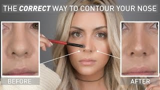 The Correct Way To Contour Your Nose [upl. by Avik]