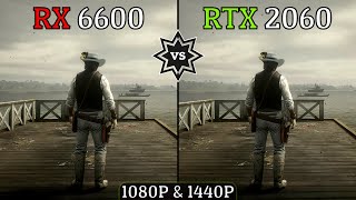 RTX 2060 vs RX 6600  Test In 10 Games at 1080P amp 1440P [upl. by Nabois]