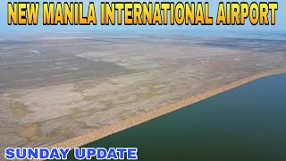 Sunday update Bulacan Airport NEW MANILA INTERNATIONAL AIRPORT UPDATE 06162024 [upl. by Anuahc]