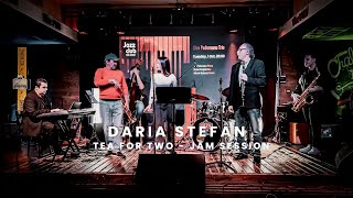 Daria Stefan  Tea For Two  Jam Session [upl. by Darla]