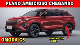 🚀OMODA C5 CHEGA COM VISUAL IMPACTANTE E PLANOS AMBICIOSOS [upl. by Carey]