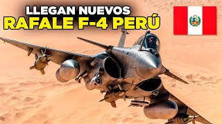 PERÚ RECIBE AHORA NUEVOS RAFALE F4 QUE DOMINAN LA FUERZA AÉREA [upl. by Elenaj]