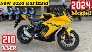 New 2024 Model Hero Karizma XMR 210 Review  Price  Mileage  Feature  hero karizma 2024 [upl. by Sicnarf]