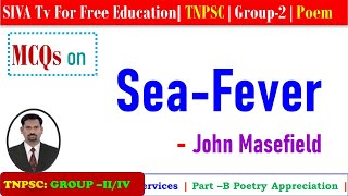 quotSeaFeverquot written by John Masefield  TNPSC Aspirants  TN Students [upl. by Aneeroc]