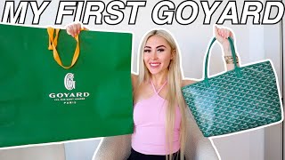 GOYARD ARTOIS PM UNBOXING  Pricing What Fits Inside Review Mod Shots [upl. by Akoyn]