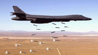 Stunning Video of B1 Lancer in Action • Takeoff amp Landing Training Footage [upl. by Catlee]