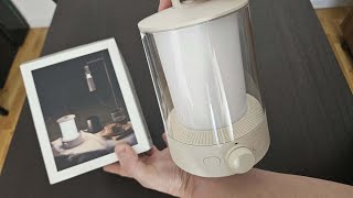 Unboxing Xiaomi Mijia Split Camping Light from China [upl. by Genvieve]