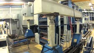 St Albert Gazette press time lapse and newspaper production [upl. by Lukash]