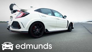 2017 Honda Civic Type R  Track Test  Edmunds [upl. by Falk]