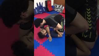 Master the art of jiujitsu Gift Wrap Choke fighter mma fitness viralvideo contentcreator bjj [upl. by Enetsirhc]