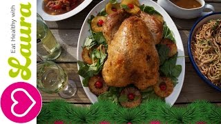 How to marinate a Turkey with white wine and Fruit Juice  Christmas Recipes [upl. by Etteuqaj]