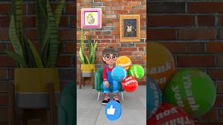 BALLOON POP CHALLENGE How many did they pop in Scary Teacher 3D [upl. by Aicitan]