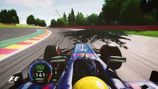 Webbers RB7 Spa onboard lap 151271  F1 2011 Assetto Corsa [upl. by Jessi]