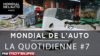 Mondial de lAuto  Le JT 7  les drones volants Flutr la BMW 1250 GS Peugeot et Kia [upl. by Jeramie]