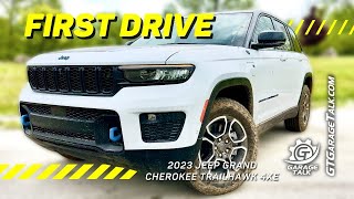 2023 Jeep Grand Cherokee Trailhawk 4xe First Drive [upl. by Krm]