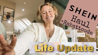 Lifeupdate  SHEIN Haul amp Rabattcode 🥳🛍 [upl. by Earal]