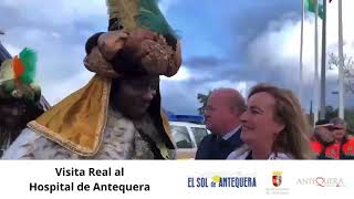 👑💚 Reyes Magos en el Hospital  Antequera 2024 [upl. by Ecirahc]