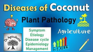 L 23  Diseases of Coconut  Bud rot Wilt  Ganoderma  Management and Control  BSc Agriculture [upl. by Eussoj]