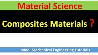 introduction to composite materials  A Composites Materials  Advanced Engineering Materials [upl. by Aneelahs]