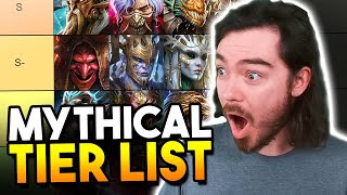 Nubs Mythical TIER LIST  Raid Shadow Legends [upl. by Tica]