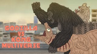 Godzilla vs Kong  Multiverse Part 2  Shin Godzilla vs King Kong Peter Jacksons [upl. by Gualterio]