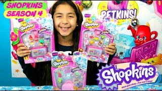 SHOPKINS SEASON 4 3 Packs B2cutecupcakes [upl. by Dinah]