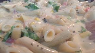 How to make Penne Pasta in White Sauce [upl. by Abert]