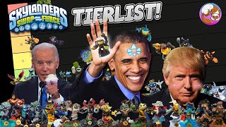 US Presidents make a Skylanders Swap Force Tier List [upl. by Ellener]