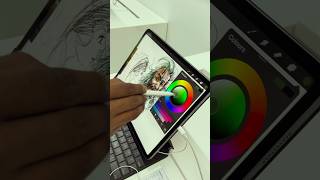 Watch me create stunning digital art from start to finish ✨️ digitalart procreate art shorts [upl. by Ahsinik]