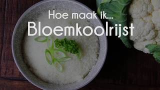 Hoe maak ik bloemkoolrijst  Project Balance [upl. by Razid]