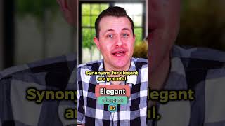 Elegant  Meaning Pronunciation Synonyms and an Example Sentence English Word of the Day [upl. by Syl232]