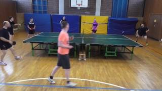 Tischtennis Aufwärmespiel 3  Riesenrundlauf  Tischtennis Helden [upl. by Kramlich689]