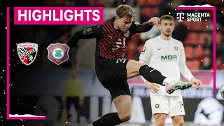 FC Ingolstadt 04  FC Erzgebirge Aue  Highlights 3 Liga  MAGENTA SPORT [upl. by Gorden]