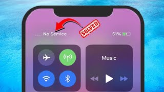 How to Fix No Service Sim Card on iPhone iOS 17 [upl. by Wernick]