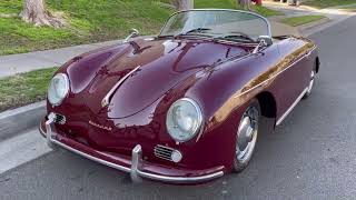 1957 PORSCHE 356 Speedster REPLICA arrives for sale at West Coast Classics Torrance CA [upl. by Leinad8]